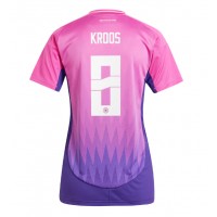Njemačka Toni Kroos #8 Gostujuci Dres za Ženska EP 2024 Kratak Rukav